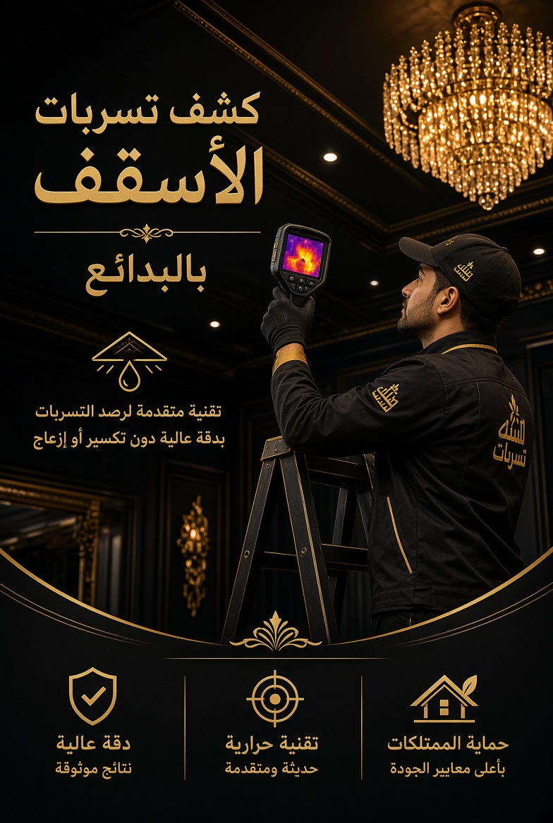 شركة كشف تسربات المياه بالبدائع