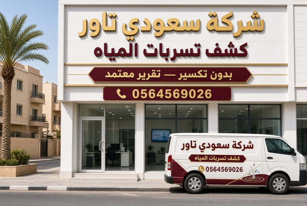 شركة كشف تسربات المياه جنوب الرياض